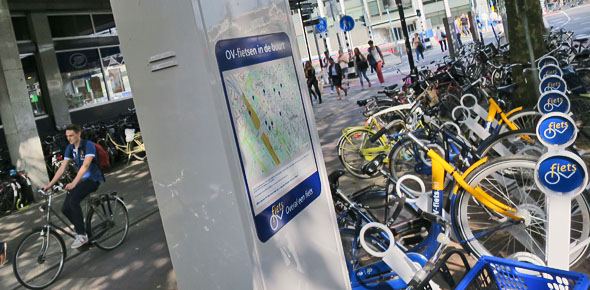 Instituut liberaal terug Utrecht wil vijf extra locaties OV-fiets | OV-Magazine