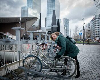 Rotterdam biedt meer ruimte aan fiets