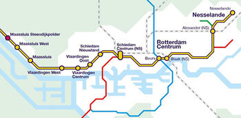 Onderzoek naar vier sporen bij Schiedam