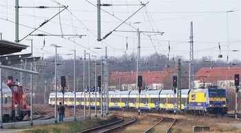 Duitse trein verliest steeds meer van bus