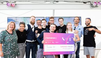 Slimme 5G-oplossing wint Hackatrain 2019