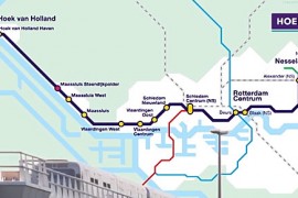 Korte film over verbouwing Hoekse Lijn