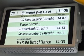 Ook open data voor punctualiteit en rituitval