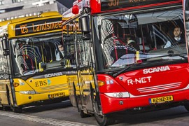 Regionaal ov krimpt 0,2 procent in 2018